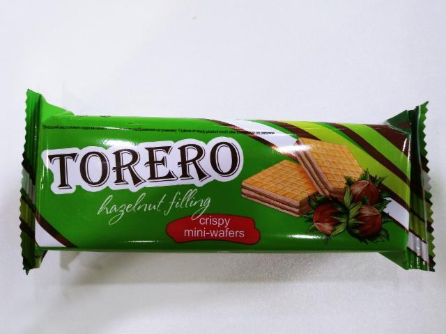 Фото - вафли нежные с орехом мини Torero Тореро
