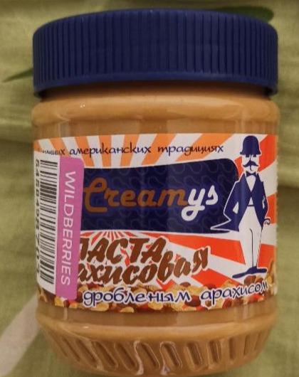 Фото - Арахисовая паста с дробленым арахисом Mr.Creamys