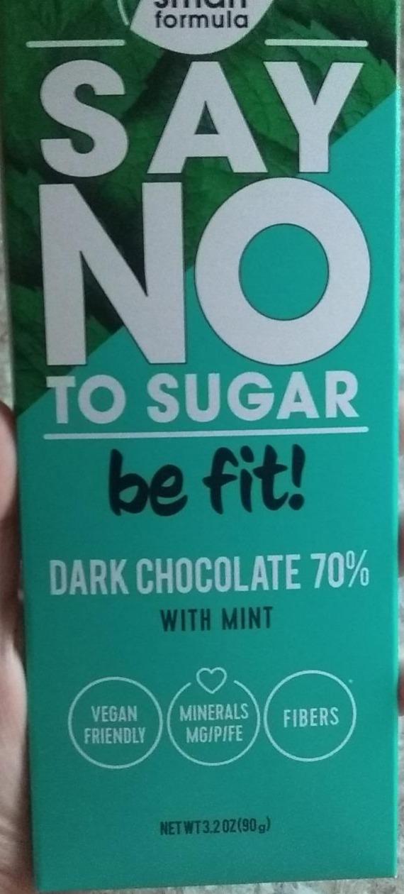Фото - Темный шоколад с мятой Dark with mint formula Smart formula