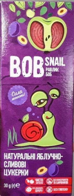 Фото - конфеты равлик боб натуральные яблочно-сливовые Bob Snail