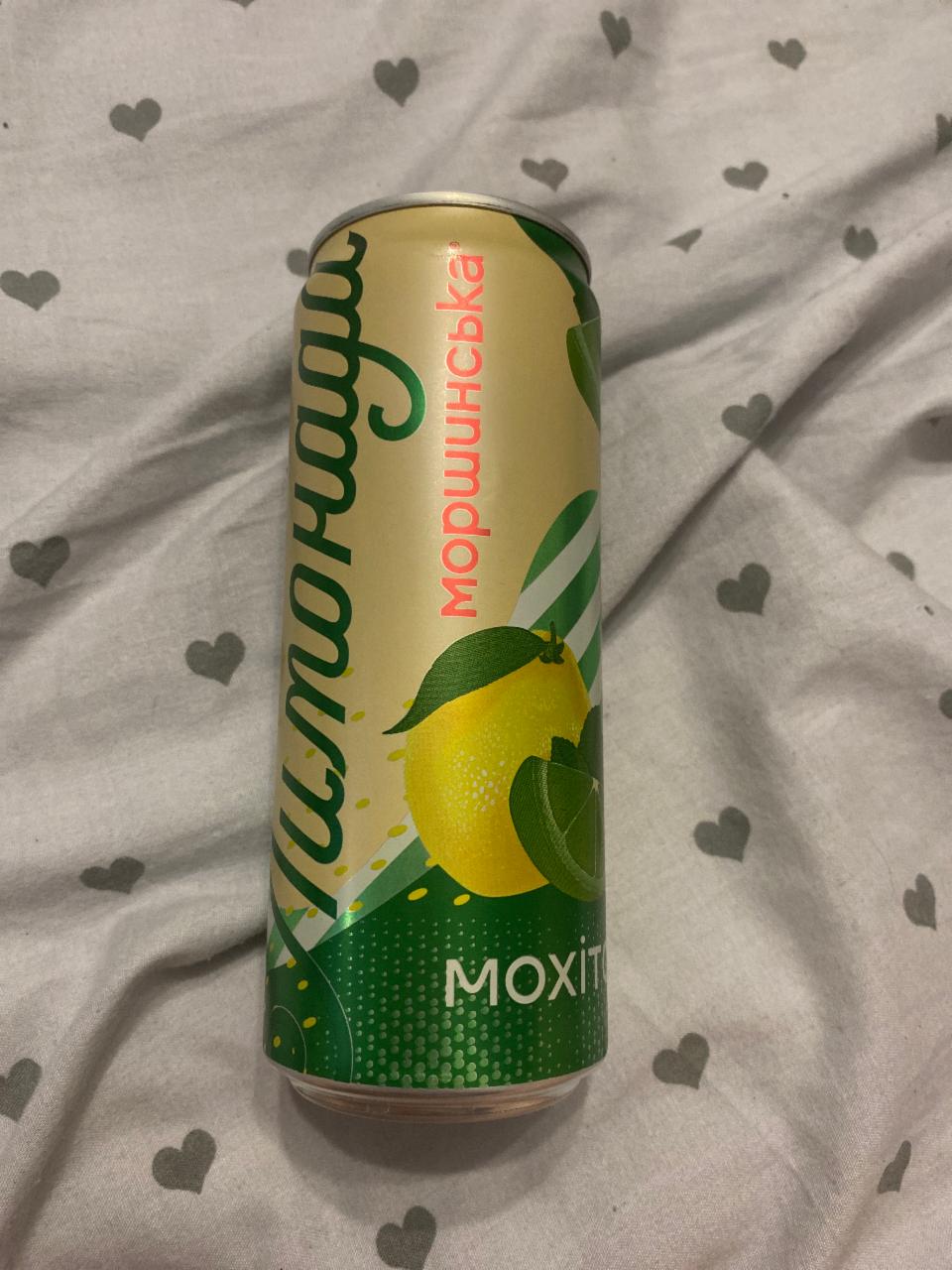Фото - Напиток сокосодержащий среднегазированный лимонада Мохито Моршинська