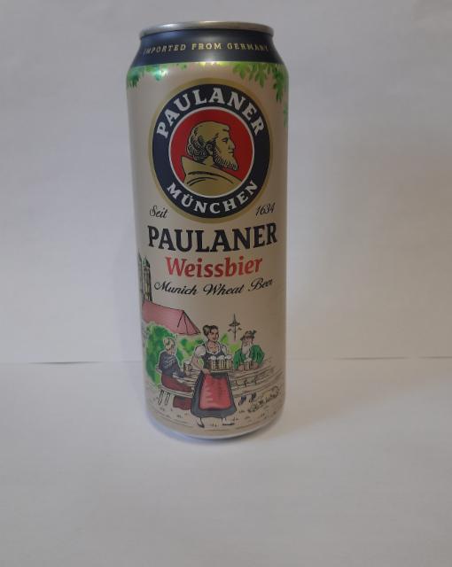 Фото - Пиво светлое нефильтрованное Paulaner Weissbier