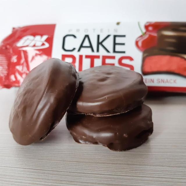 Фото - Cake bites Optimum nutrition - Шоколад-Вишня, cherry choco