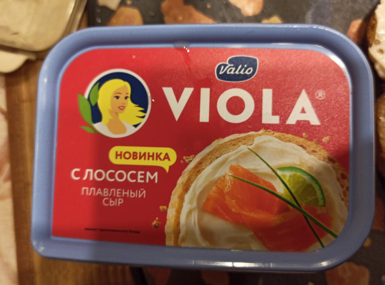 Фото - Плавленый сыр с лососем Viola