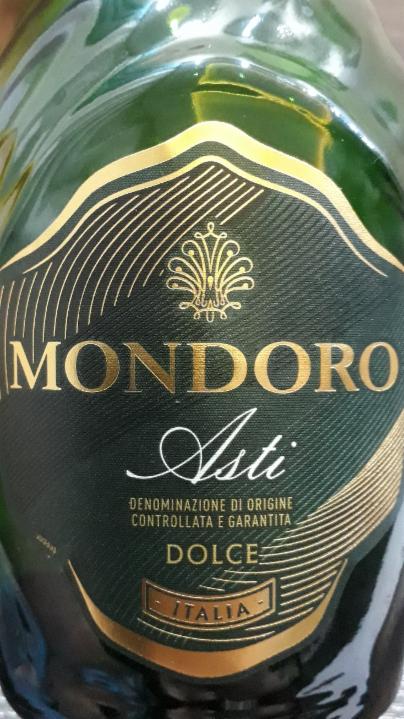 Фото - вино игристое сладкое белое Asti Mondoro