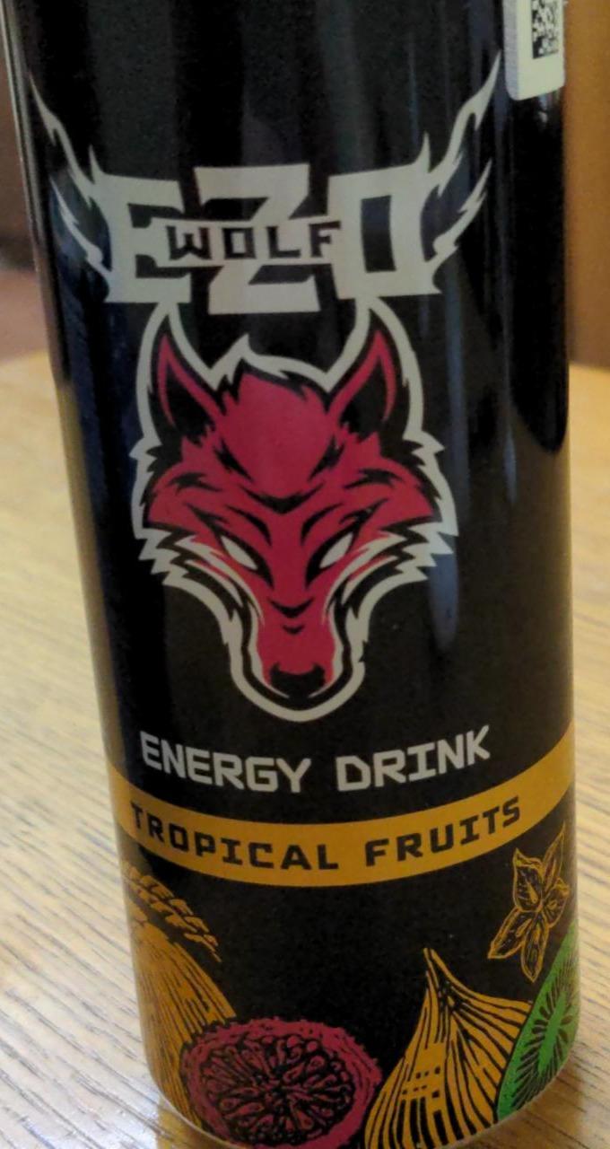 Фото - Энергетический напиток тропические фрукты EzoWolf