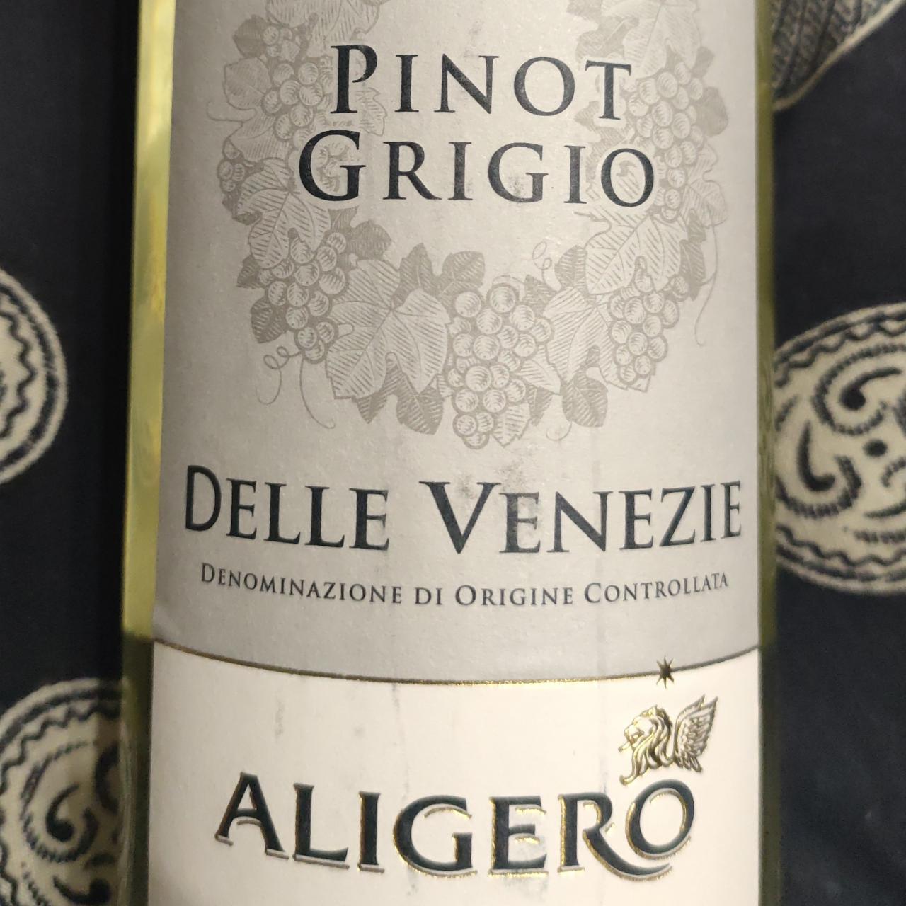 Фото - Вино белое сухое Aligero Pinot Grigio