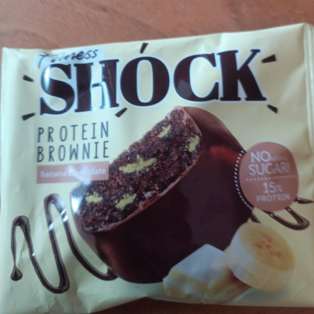 Фото - Protein brownie banana chocolate FitnesShock