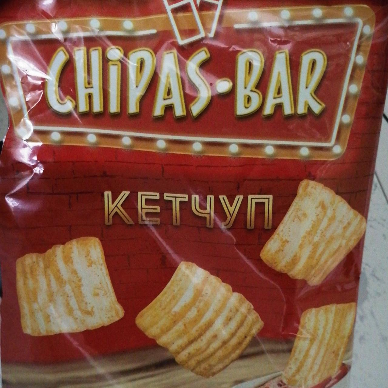 Фото - Чипсы со вкусом кетчупа Chipas Bar