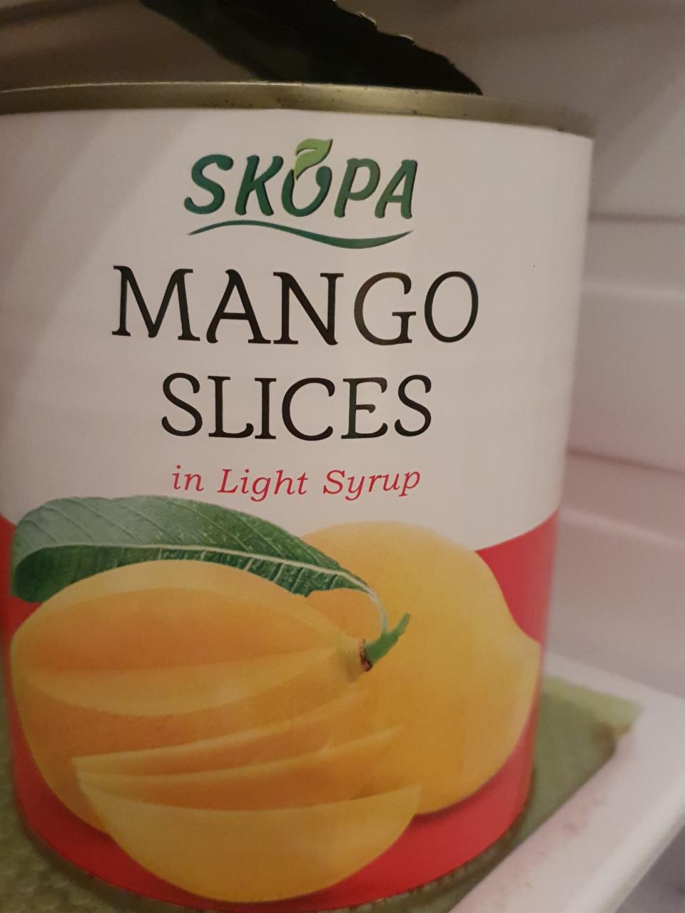 Фото - манго в сиропе Skopa