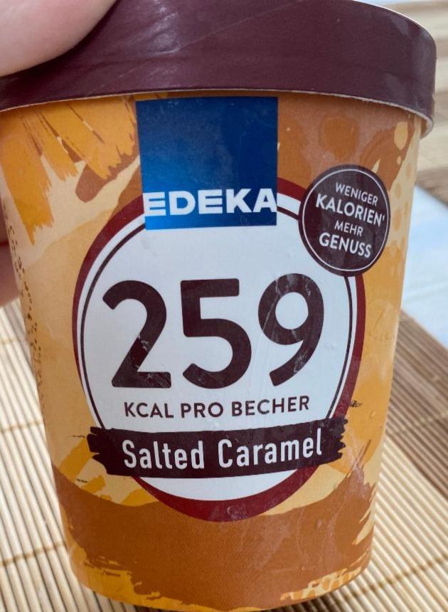 Фото - мороженое с соленой карамелью Edeka
