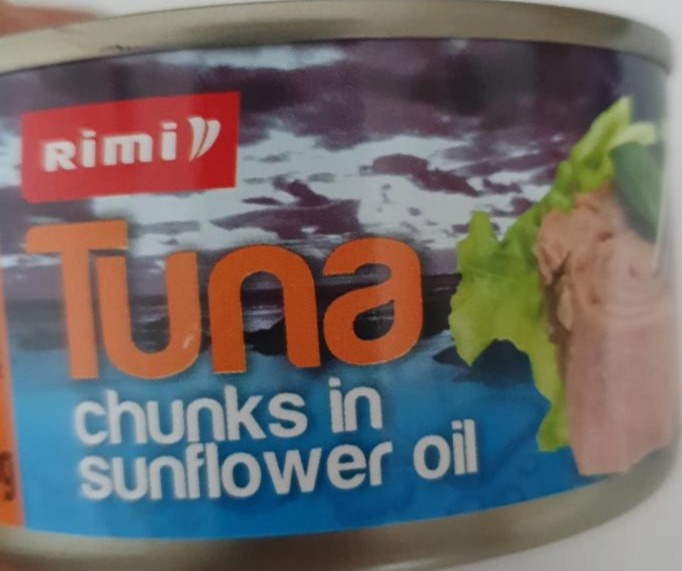 Фото - тунец в масле Tuna chunks in sunflower oil Rimi