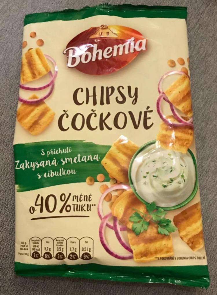 Фото - чипсы чечевичные со вкусом сметаны и лука Bohemia