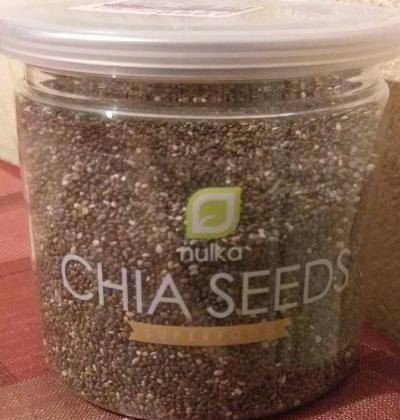 Фото - семена чиа черные Chia Seeds Superfood Nulka