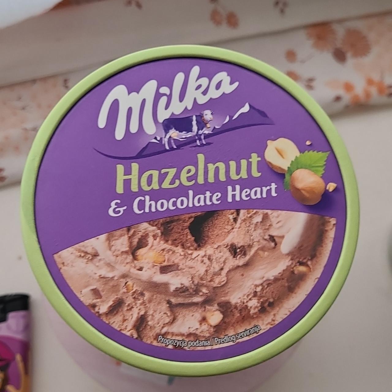 Фото - Мороженое Hazelnut&Chocolate Heart Milka