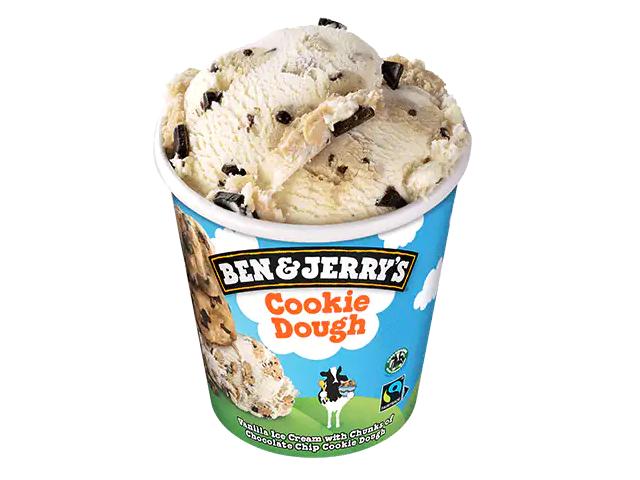 Фото - Мороженое со вкусом cookie dough Ben&jerry’s