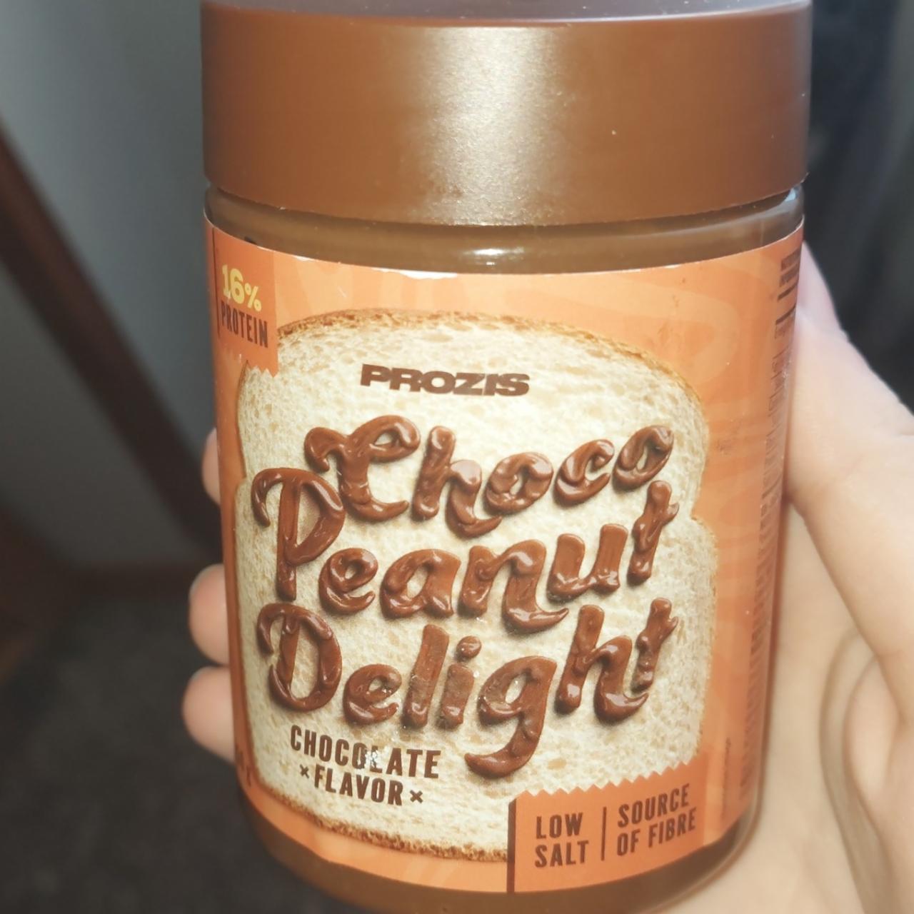 Фото - Масло арахисовое шоколадное Choco Peanut Delight Prozis