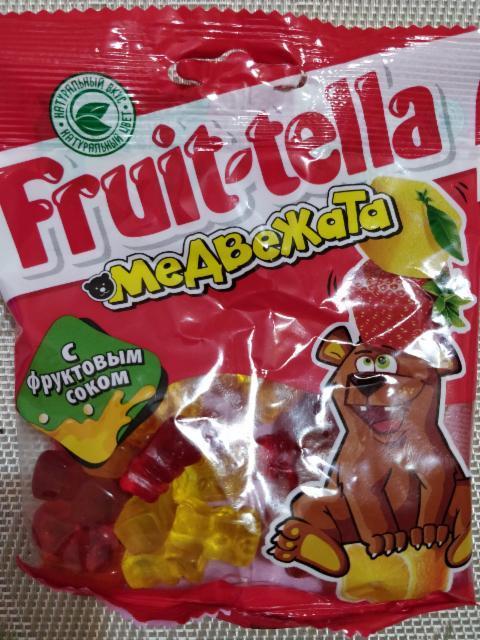 Фото - Мармелад Медвежата с фруктовым соком Fruittella