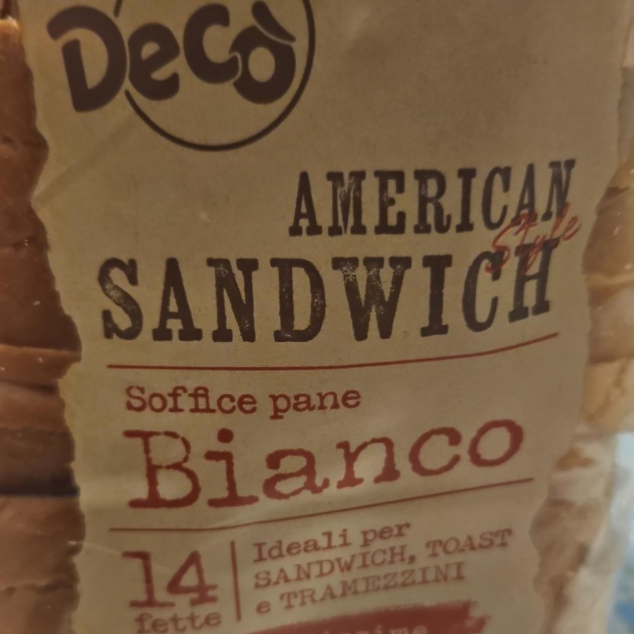 Фото - Тостерный хлеб American Sandwich Bianco Deco