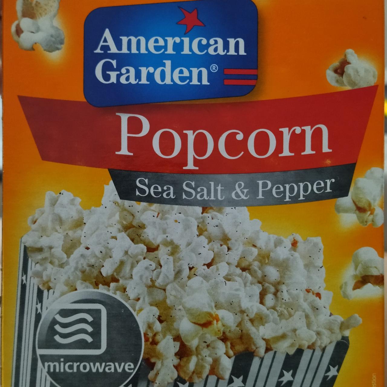 Фото - Попкорн с солью и перцем Popcorn Sea salt&Pepper American Garden