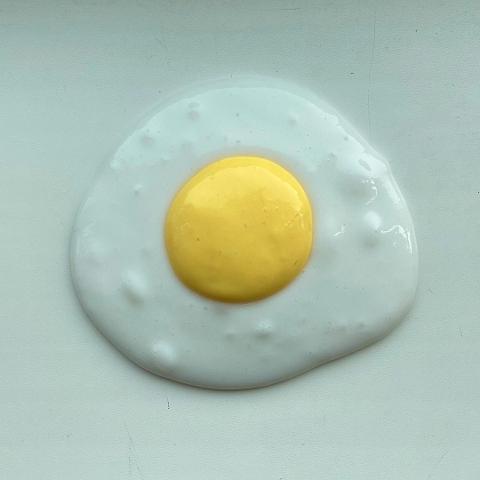 Фото - яичница 1 яйцо