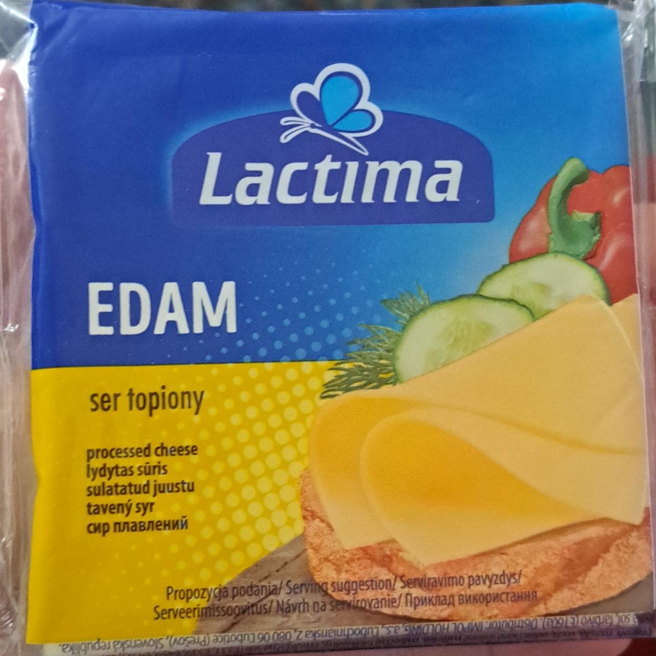 Фото - Сыр плавленый Edam Lactima