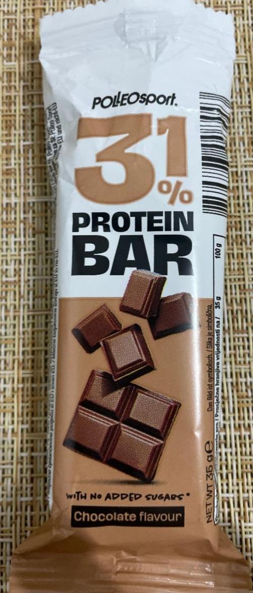 Фото - Protein bar Chocolate flavour 31% Polleosport