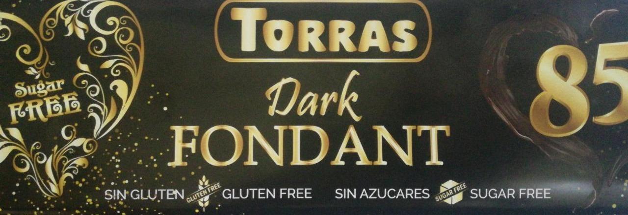 Фото - Чёрный шоколад без сахара Torros