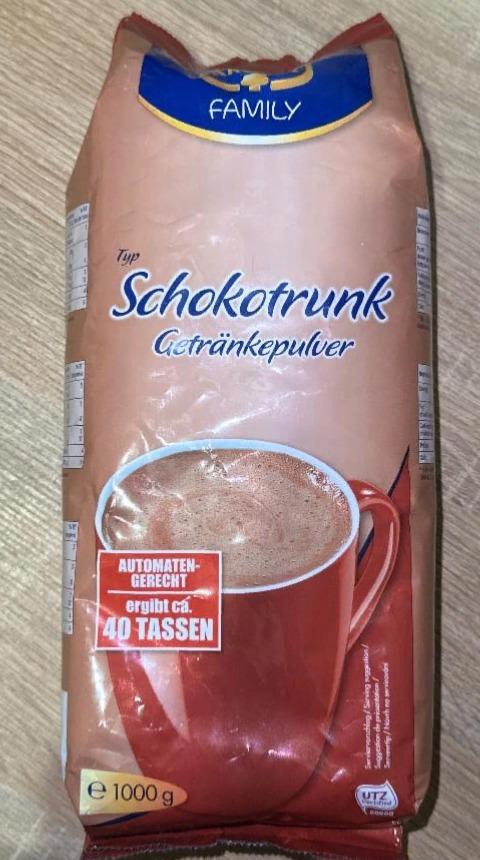 Фото - Шоколадный напиток Schokotrunk Getränkepulver Kruger Family