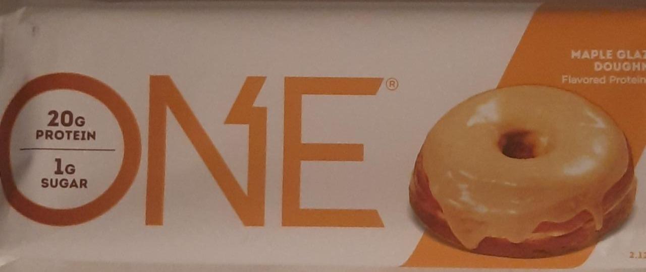 Фото - протеиновый батончик со вкусом пончика с кленовым сиропом One Oh Yeah!