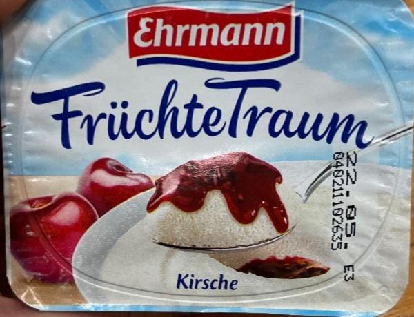Фото - Десерт из сливочного сыра, нежирного йогурта и вишни Ehrmann