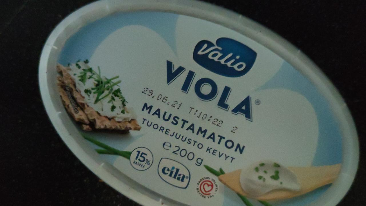 Фото - Viola сыр безлактозный плавленный Valio