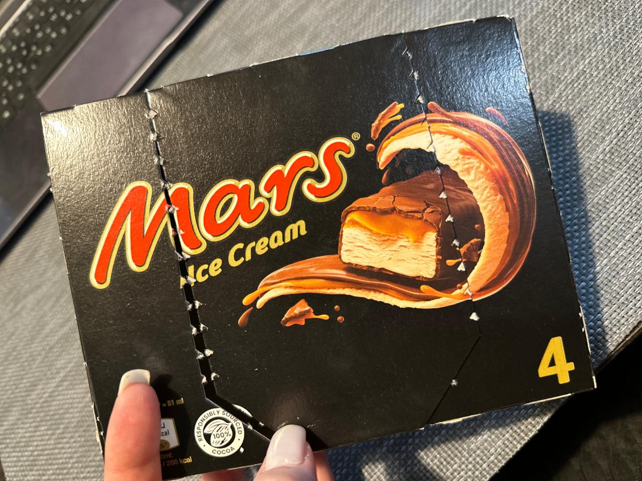 Фото - батончик-мороженое Mars