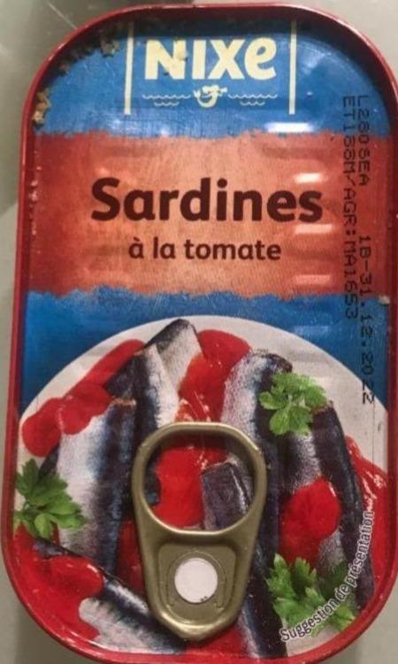 Фото - Сардины в томате Sardines a la tomate Nixe