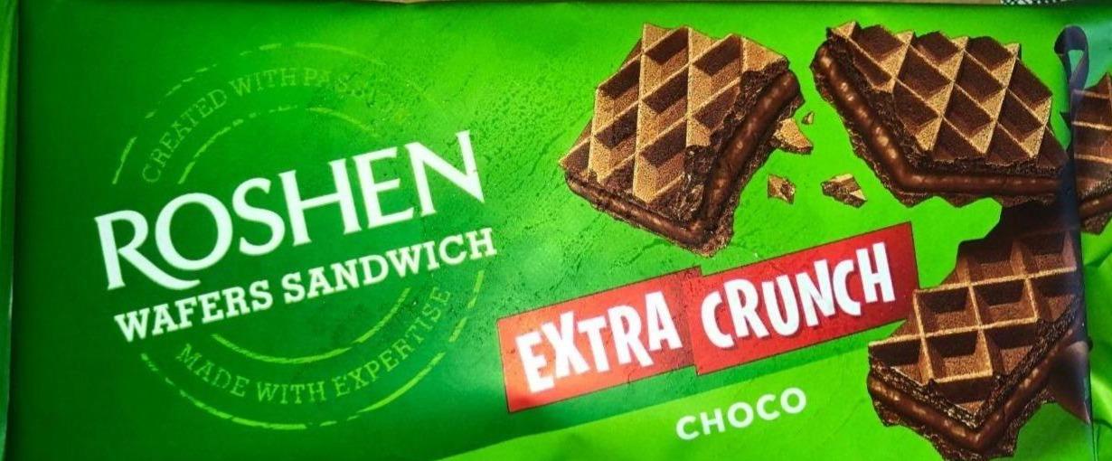 Фото - Вафли шоколадные Extra Crunch Choco Roshen