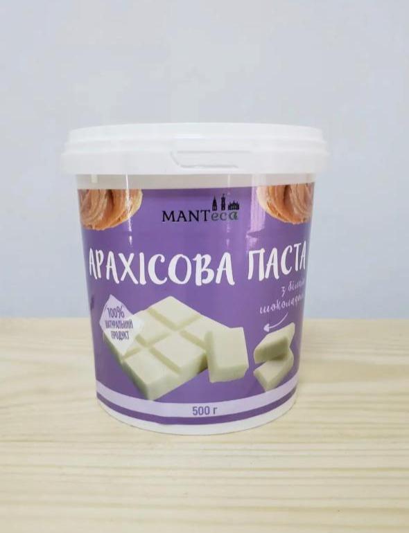 Фото - Арахисовая паста с белым шоколадом Manteca