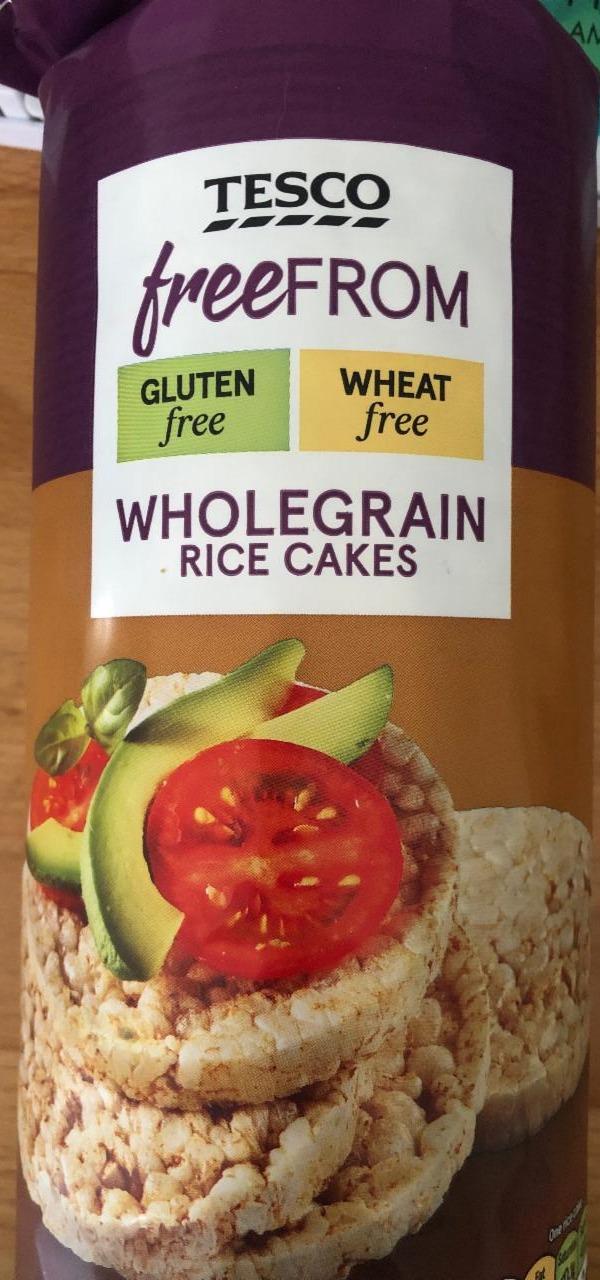 Фото - Wholegrain Rice Cakes Tesco Free From