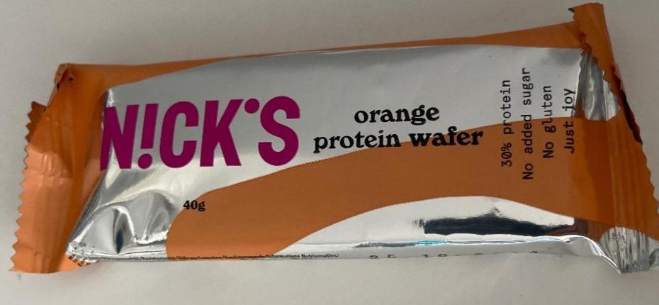 Фото - Orange Protein Wafer Nicks