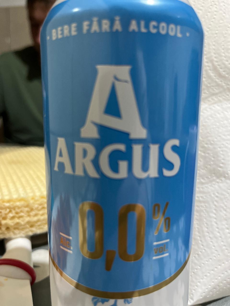 Фото - Пиво безалкогольное Argus