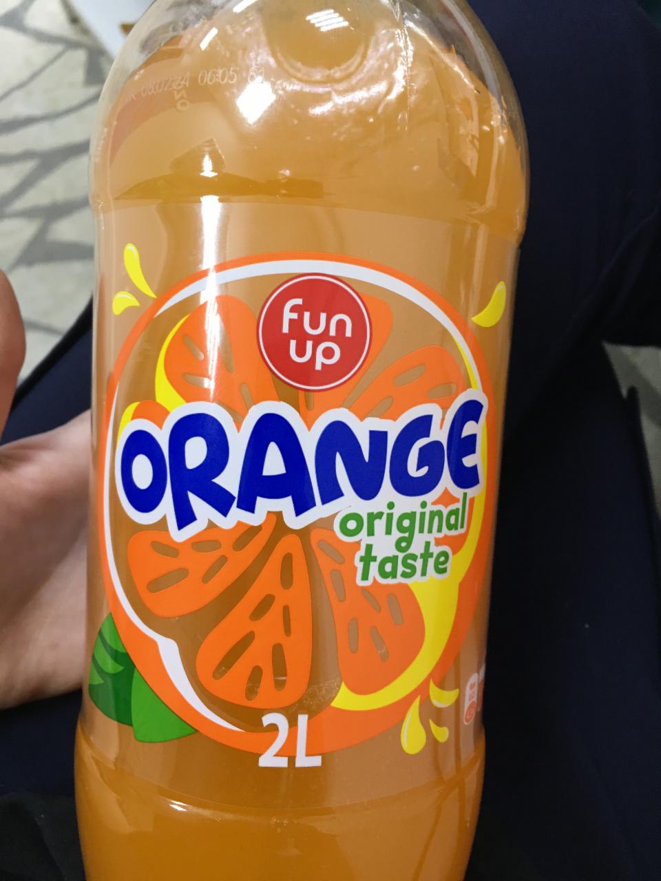 Фото - напиток сильно газированный со вкусом апельсина orange original taste Fan up