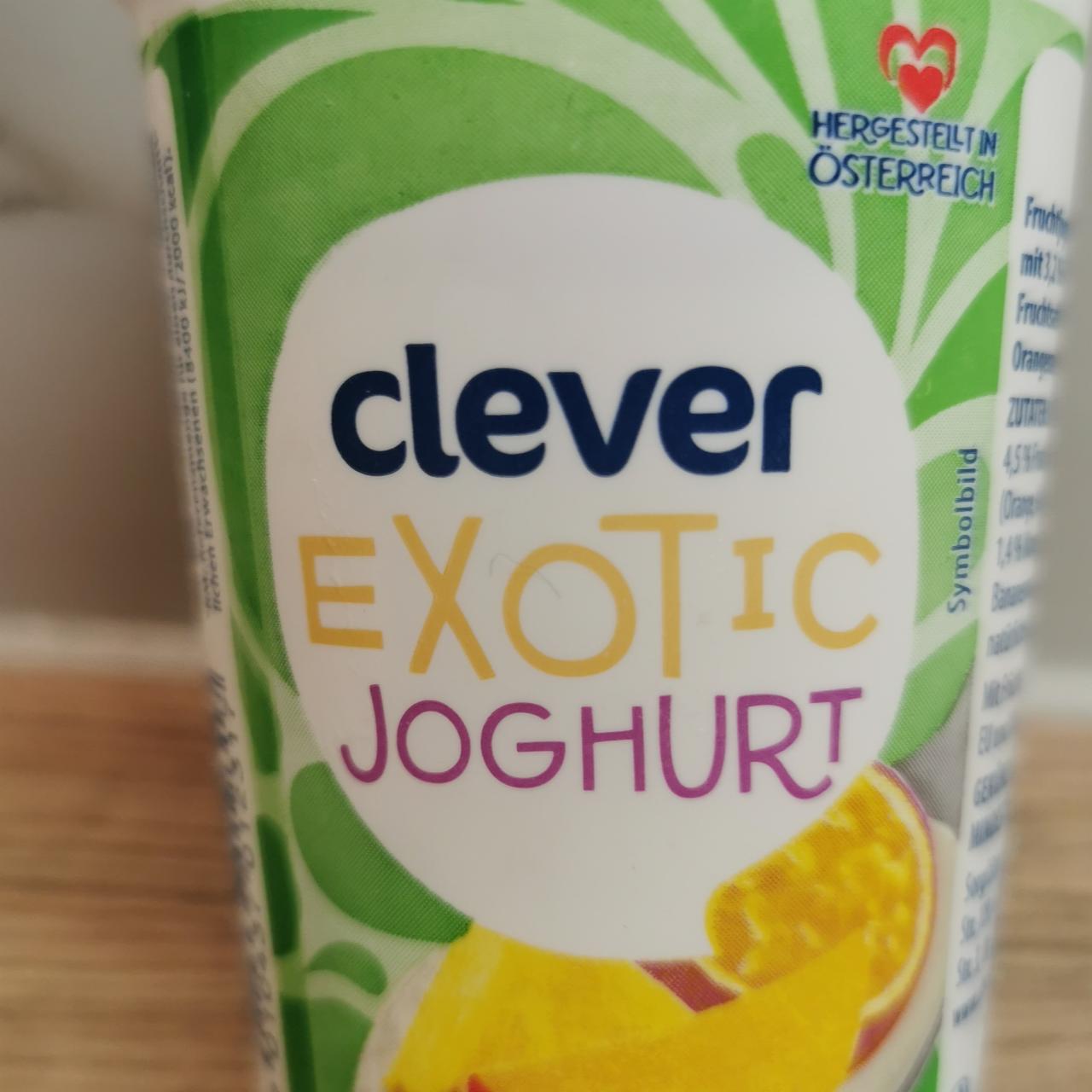 Фото - экзотический йогурт Clever