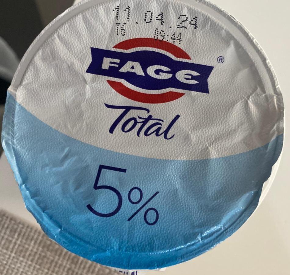 Фото - Йогурт 5% греческий Total Fage