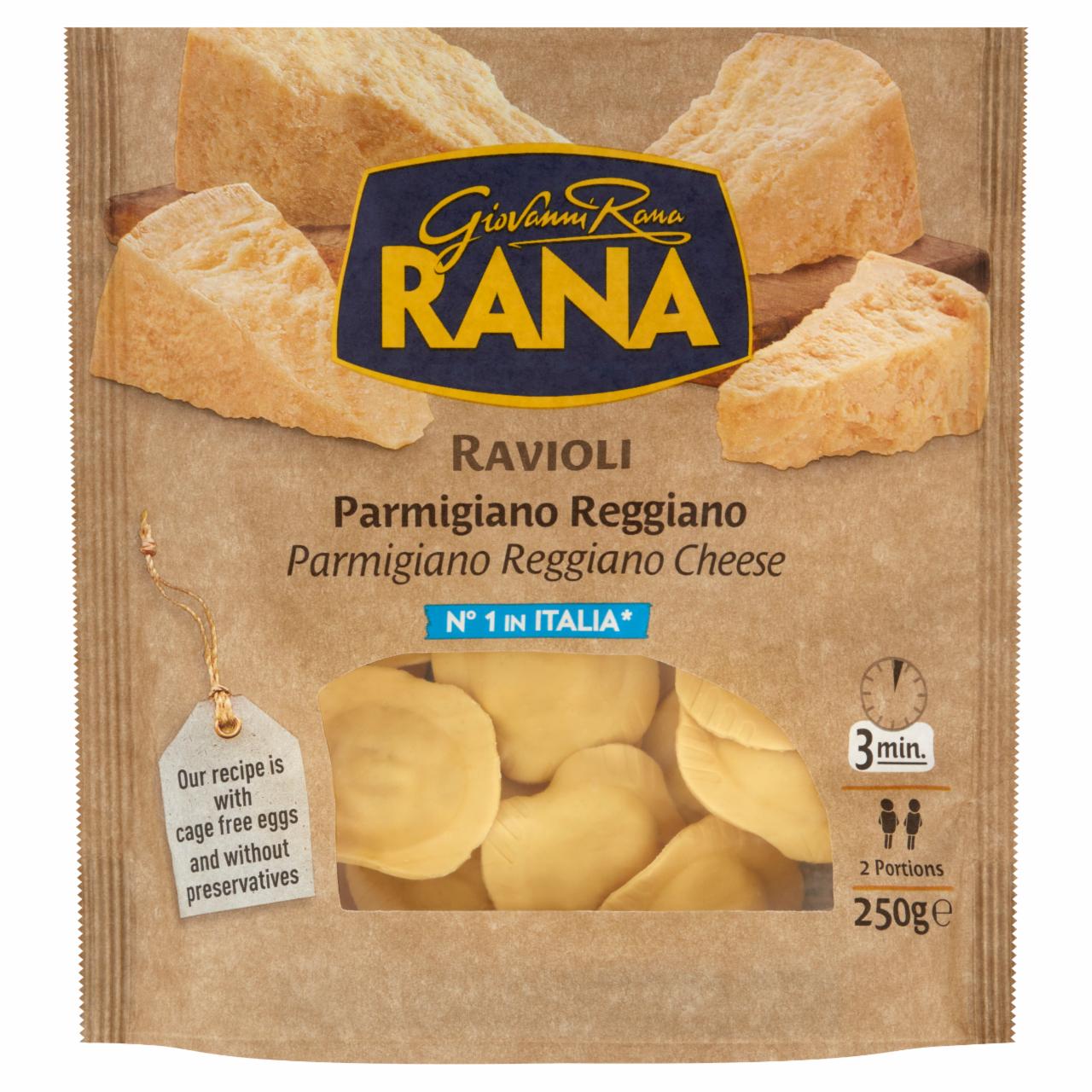 Фото - равиоли с сыром Пармиджано Реджано RANA