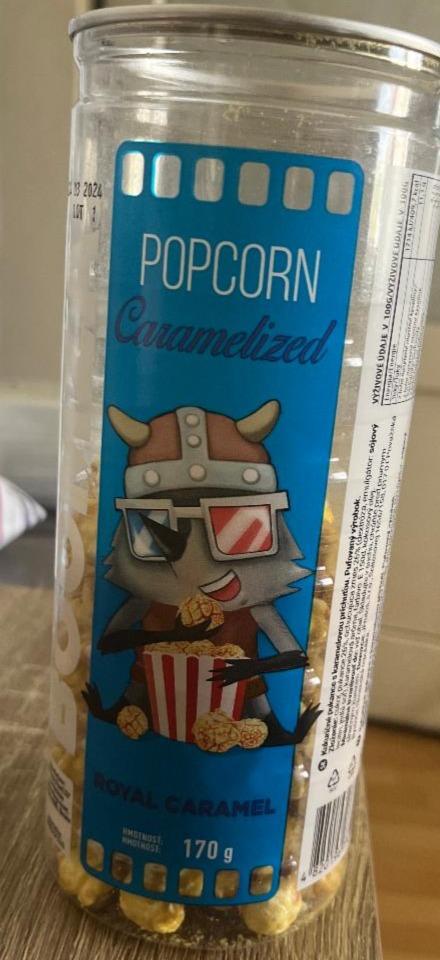 Фото - Попкорн Popcorn Caramelized Royal Caramel Историческая карамель Boomza!