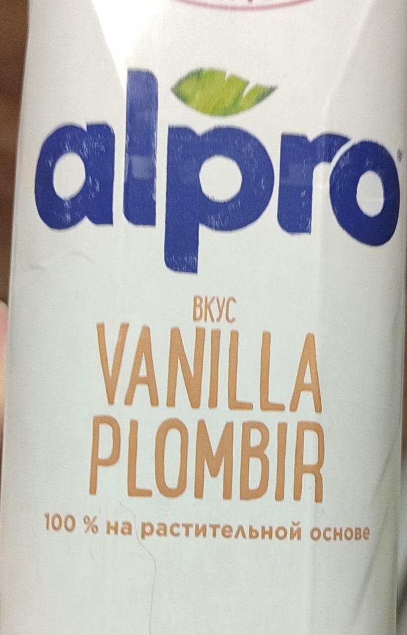 Фото - Напиток соевый Alpro со вкусом ванильного пломбира 0.7% Alpro