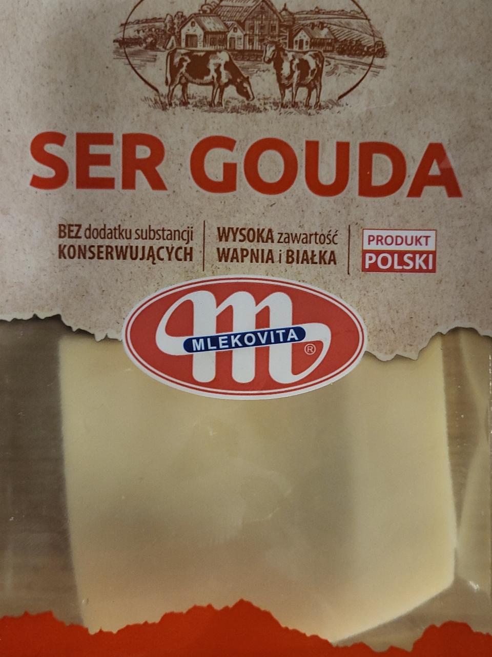 Фото - сыр польский гауда Mlekovita