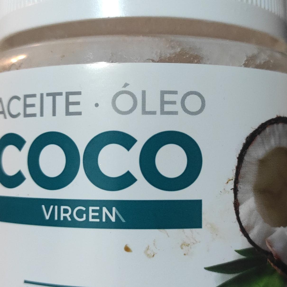Фото - Масло кокосовое Aceite Oleo coco Virgen Hacendado