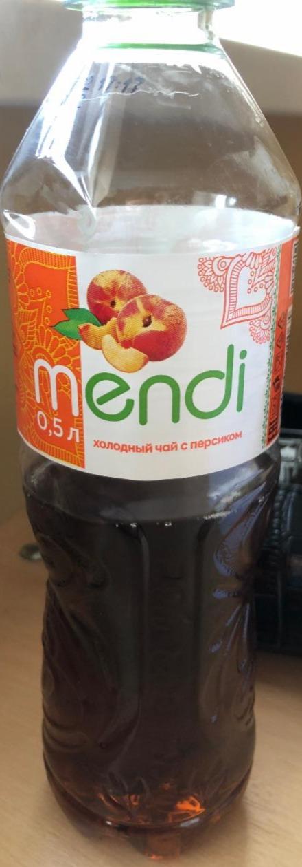 Фото - Холодный чай с персиком Mendi