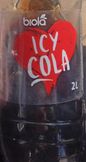 Фото - Напиток безалкогольный сильногазированный Icy Cola Biola