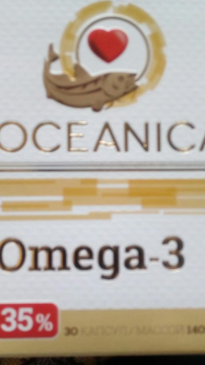 Фото - БАД к пище Oceanica океаника omega 3 35% Мирролла Mirrolla
